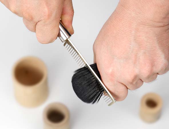 プラスティックビュー　セット売り 熊野化粧筆セット 筆の心| 株式会社ゼニス